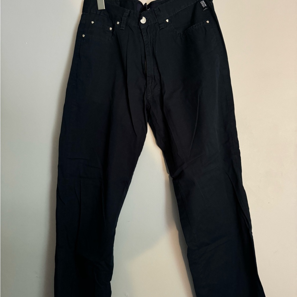 Versace Jeans Collection Black Relaxed Fit Jeans